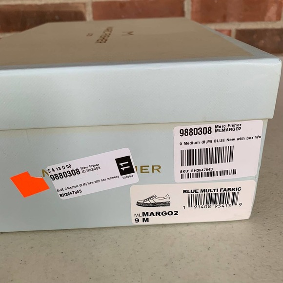 Marc Fisher Margo2 Glitter Lace up Espadrille Sneakers Women's US 9 M NEW - Picture 10 of 10